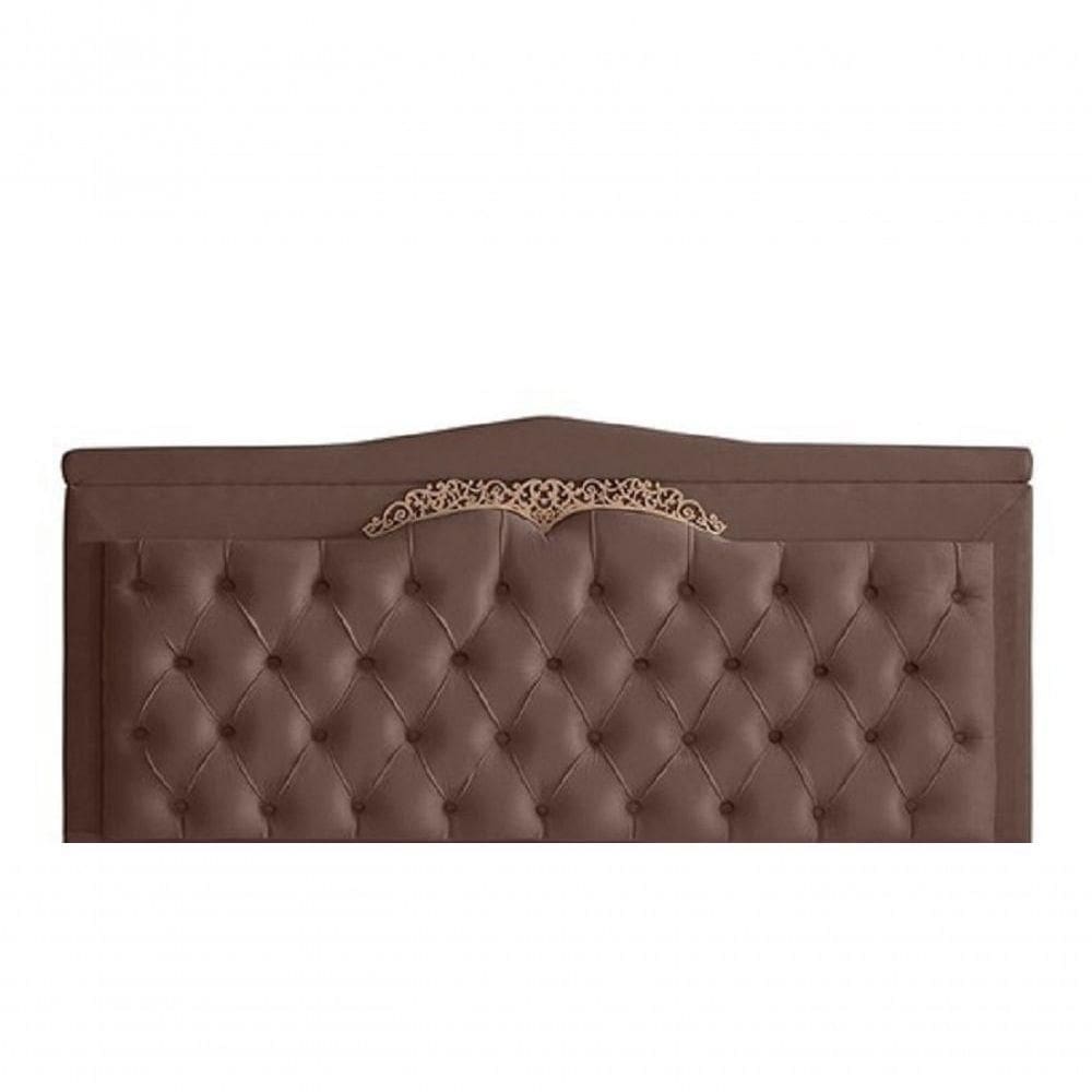 Cabeceira De Cama Painel Barcelona King 195 Cm Retro Capitonê Botão Encapados Suede Rosê Do Lar Móveis