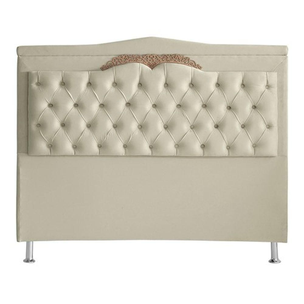 Cabeceira De Cama Madri Casal Queen 160 Cm Suede Porcelana Do Lar Móveis E Decoração