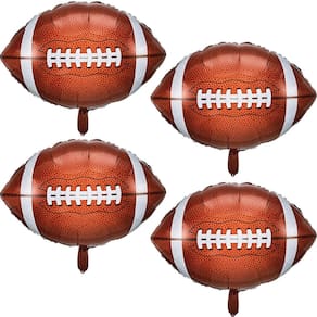 Balões de futebol Skylety Football Rugby Aluminium Foil 26"