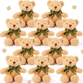 Brinquedo de pelúcia Skylety Valentine`s Day Bears 10 peças para crianças