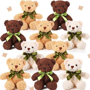 Brinquedo de pelúcia Skylety Valentine`s Day Bears 10 peças para crianças