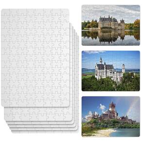 Puzzle Skylety Sublimation Blanks, estilo A4-120, conjunto de 6
