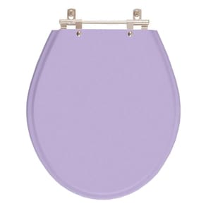 Assento Sanitário Poliester Carina Bermuda (lilás) Para Ideal Standard