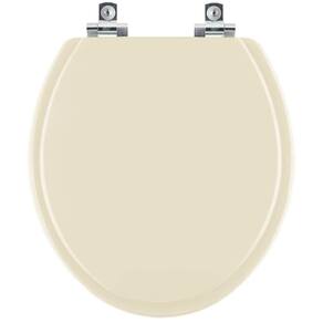 Assento Sanitário Com Amortecedor Convencional Oval Marfim Para Vaso Hervy