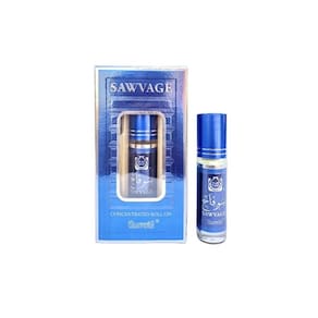 Óleo de perfume Sawvage Roll-On 6 ml, unissex de longa duração