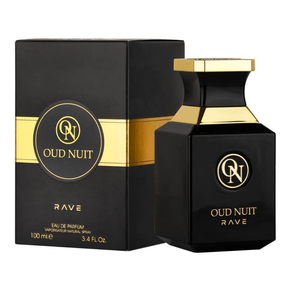 Perfume Lattafa RAVE Oud Nuit EDP 100mL para homens e mulheres