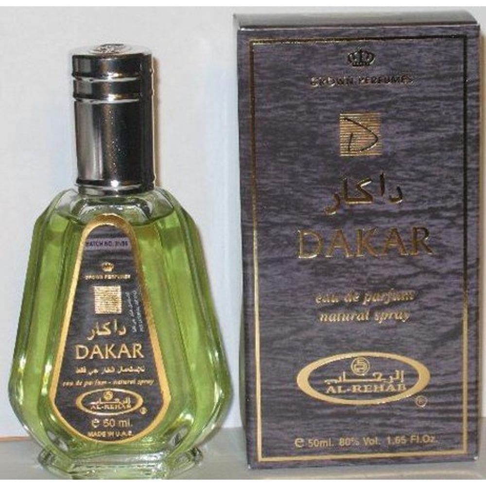 Perfume Al-Rehab Dakar Água de Perfume 50 ml (50 ml/1,65 onças)