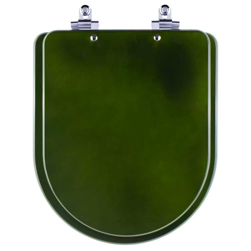 Tampa De Vaso Sanitário Com Amortecedor Carrara Verde Degrade Para Bacia Deca