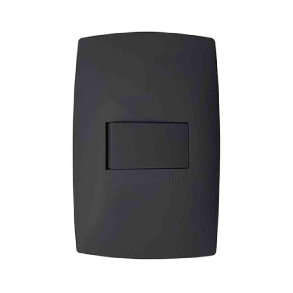 Conjunto Interruptor Simples Com Placa Home