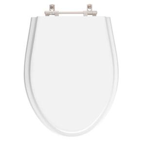 Tampa de Vaso Poliéster Alpinia Branco para bacia Fiori