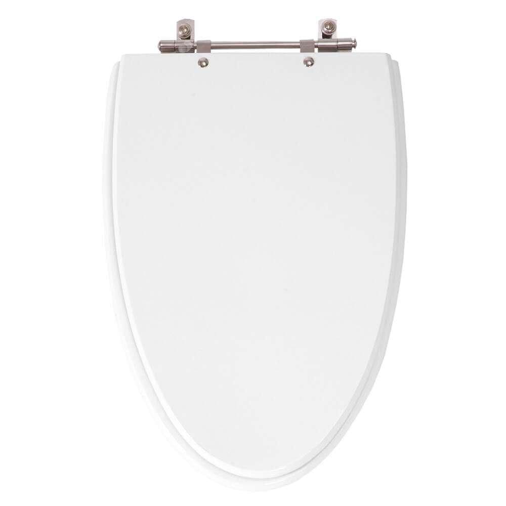 Assento Sanitário Poliéster Proa Branco para vaso Celite