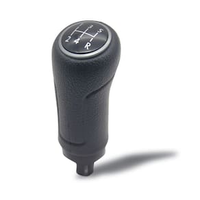 Manopla De Câmbio Gol G4 2006 a 08 Preto Aro Prata Ré P/Trás