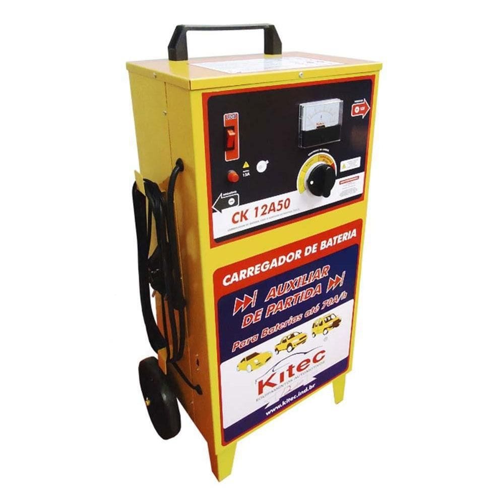 Carregador De Bateria Auxiliar De Partida 12V Ck12A50 Kitec