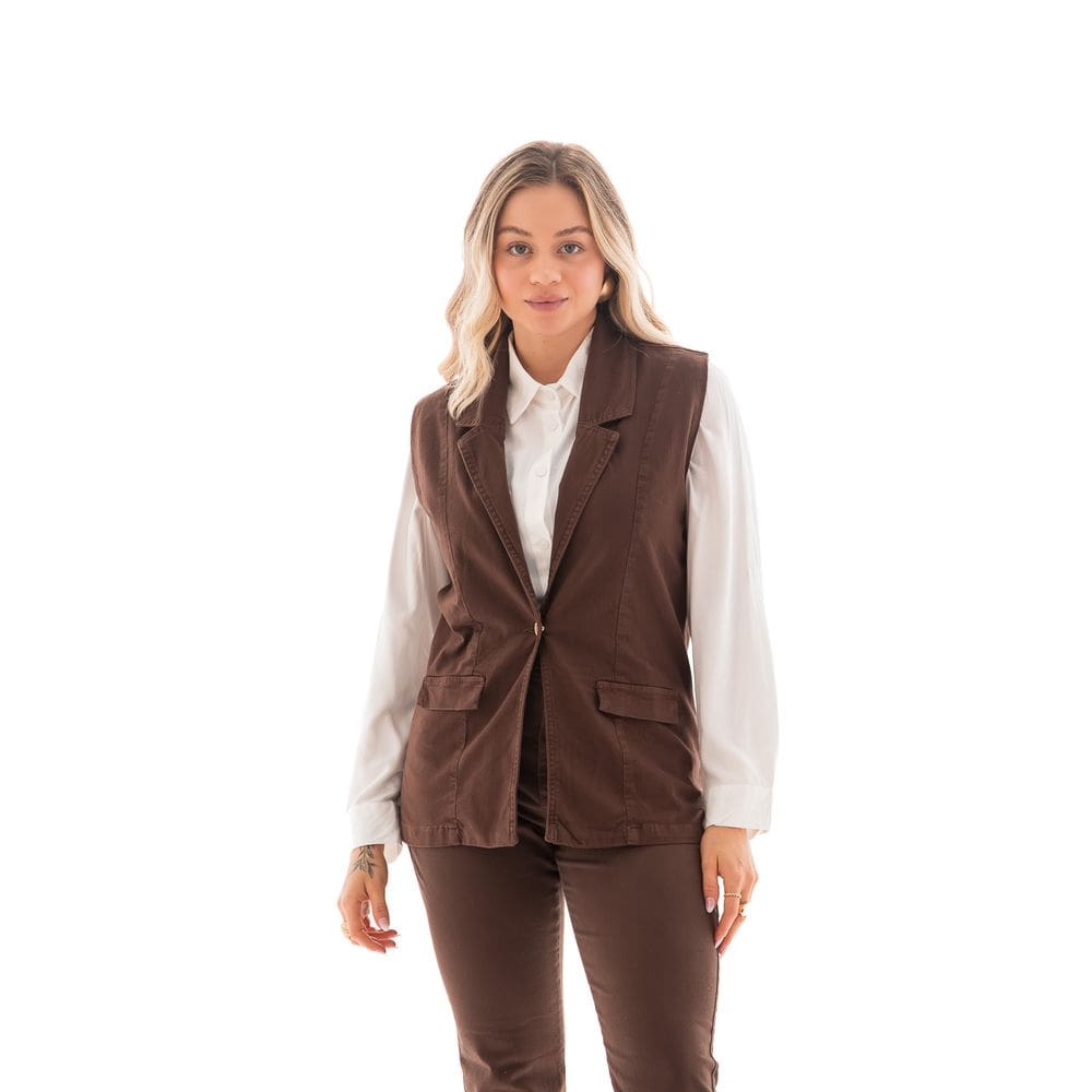 Colete Collor Feminino Oversized Comfy