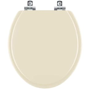 Assento Sanitário Soft Close Convencional Oval Marfim Para Vaso Celite