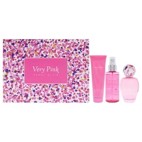 Perfume Perry Ellis Very Pink para mulheres, conjunto de presente de 100 ml e 3 peças