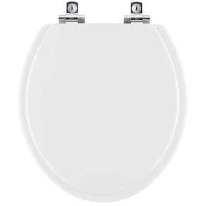Assento Sanitário Soft Close Atlantis Branco Para Vaso Hervy