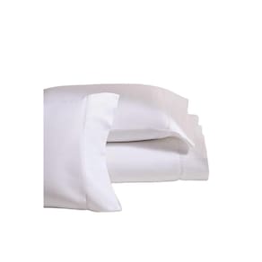 Jogo de Cama Basic 180 Fios Branco - A\CASA