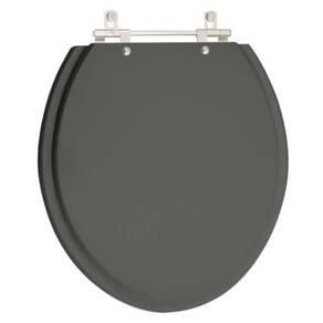 Assento Sanitário Laqueado Evolution Cinza Escuro Para Vaso Santamarina