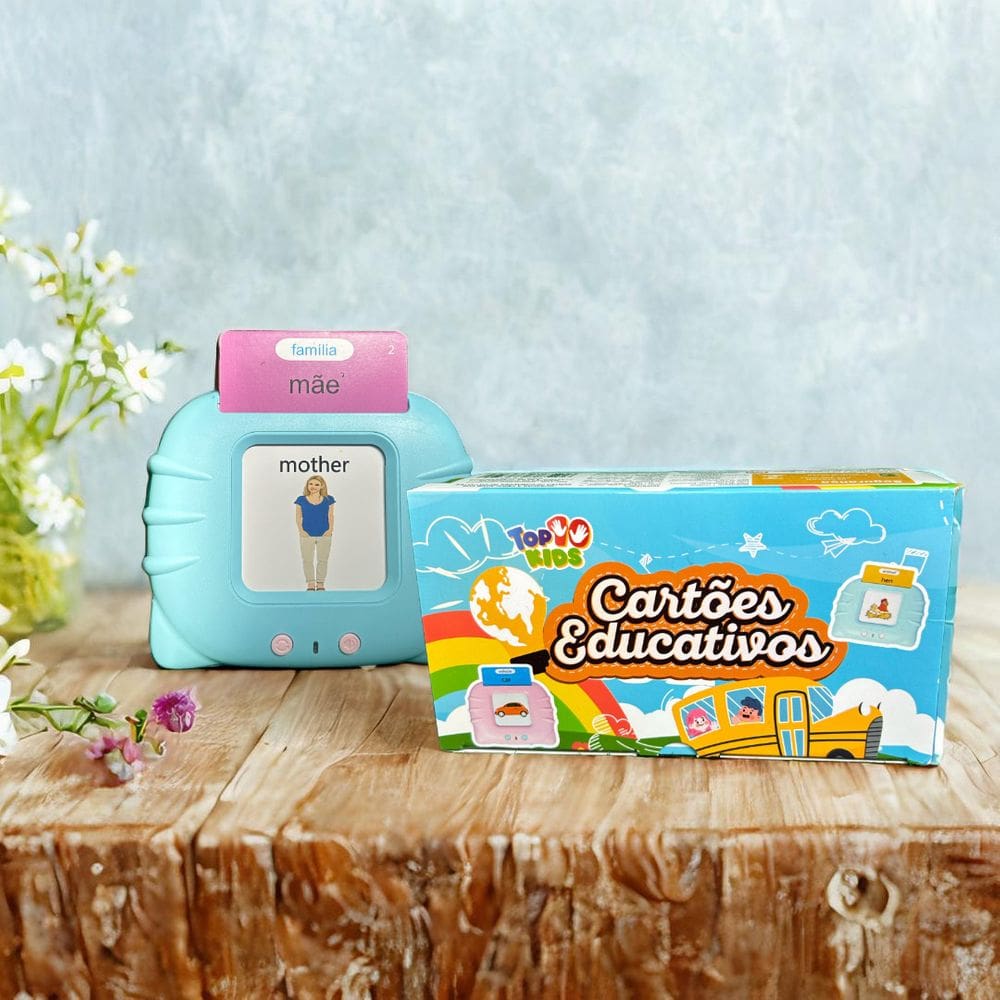 Cartão Educativo Inglês