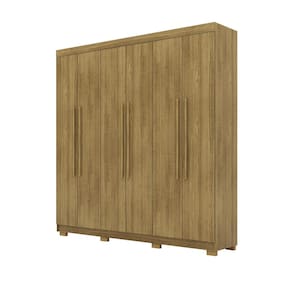 Guarda Roupa Casal 218cm 6 Portas Elegance Nature - Vila Rica