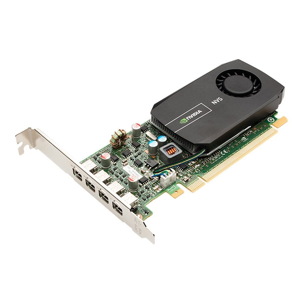 Placa gráfica PNY NVIDIA NVS 510 com DisplayPort e DVI 2GB