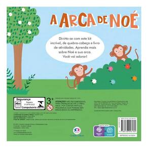 A Arca de Noé - Com Quebra-Cabeça e Livro de Atividades!