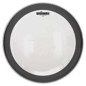 Pele Tom Bateria 13" Williams Clear Anel Abafador W1SC Filme Simples