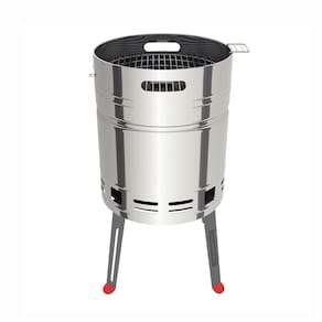 Churrasqueira a Carvão Tcp 400 Aço Inox Bandeja Para Carvão em Aço Esmaltado - Tramontina 26500006