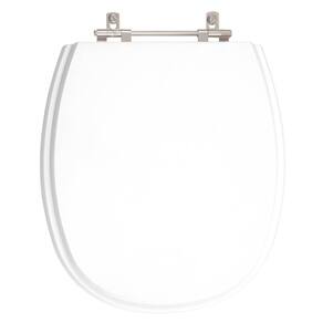 Assento Sanitario Poliester Fast Branco Para Vaso Deca
