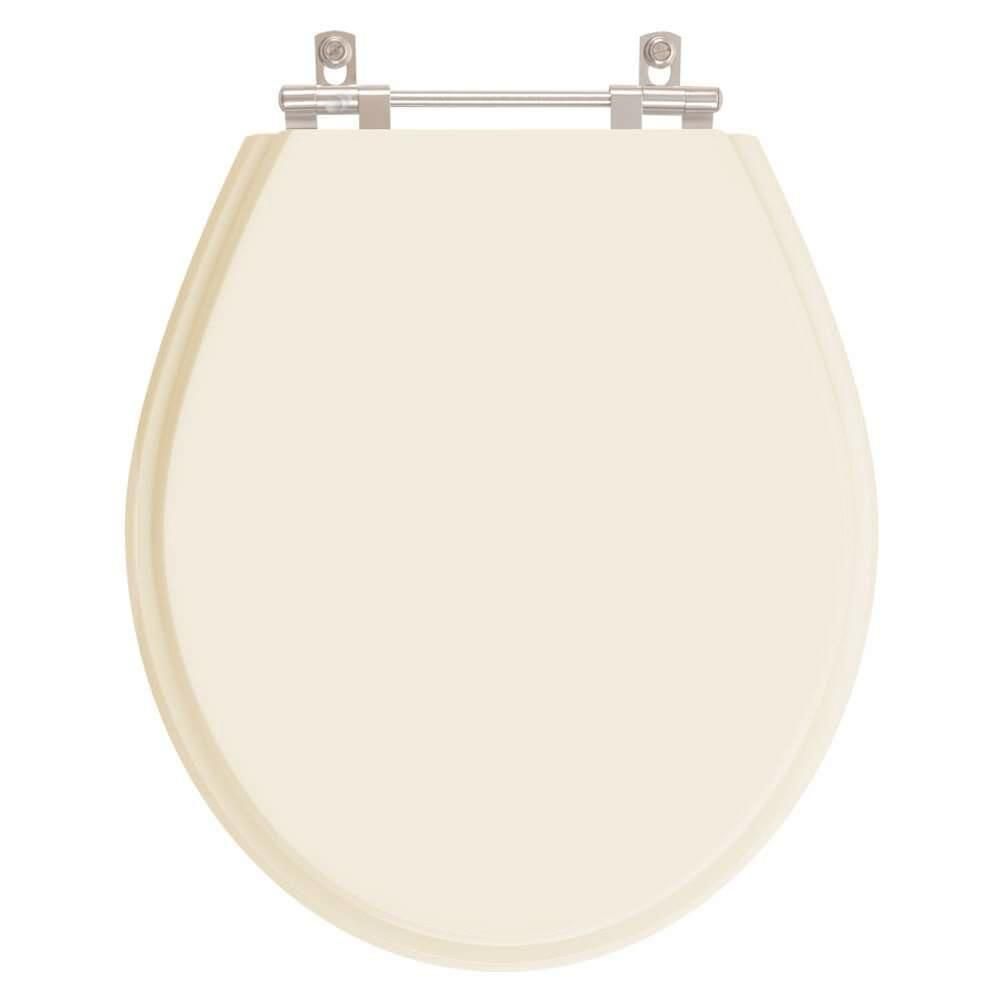 Assento Sanitário Angra Bone (bege Claro) Para Vaso Ideal Standard