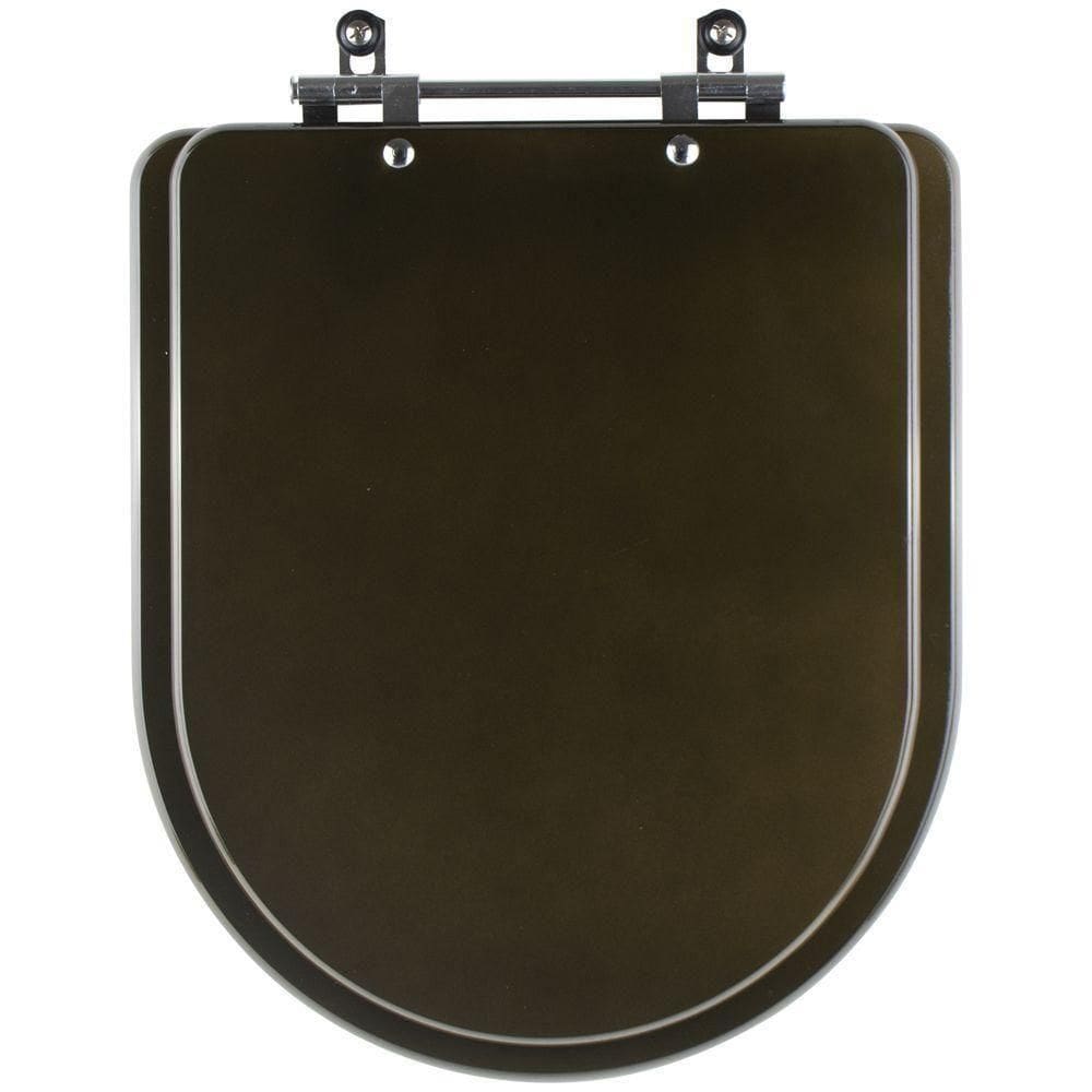 Assento Sanitário Carrara Marrom Degrade Para Vaso Deca