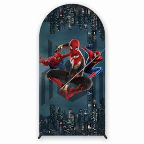 Painel de Festa Romano com Forro Homem Aranha - Fera Print