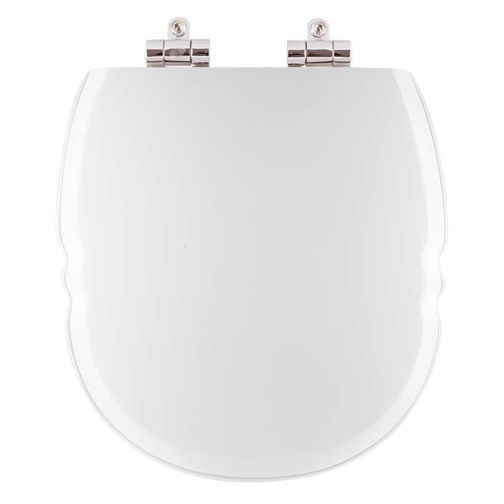Assento Sanitario Poliester Com Amortecedor Massima Branco Para Vaso Incepa