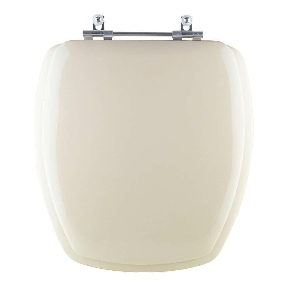 Assento Sanitário Almofadado Thema Bege Claro Para Vaso Incepa