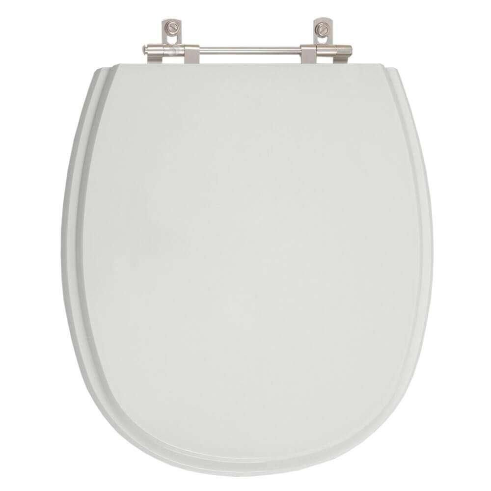Assento Sanitário Aspen Cinza Real (cinza Claro) Para Vaso Deca