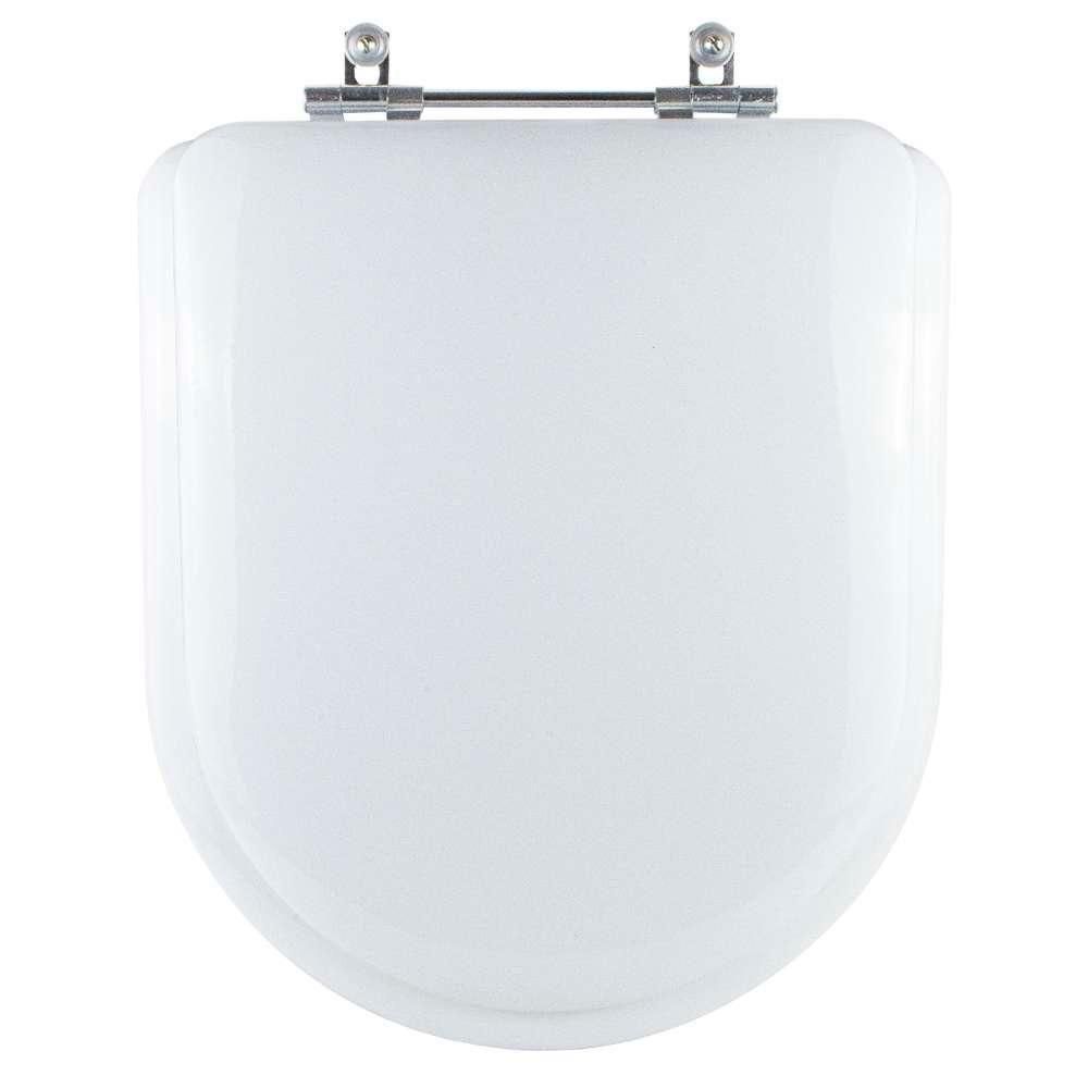 Assento Sanitário Almofadado Omega Branco Para Louça Deca