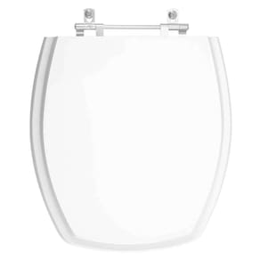 Assento Sanitário Acrílico Thema Branco Para Vaso Incepa