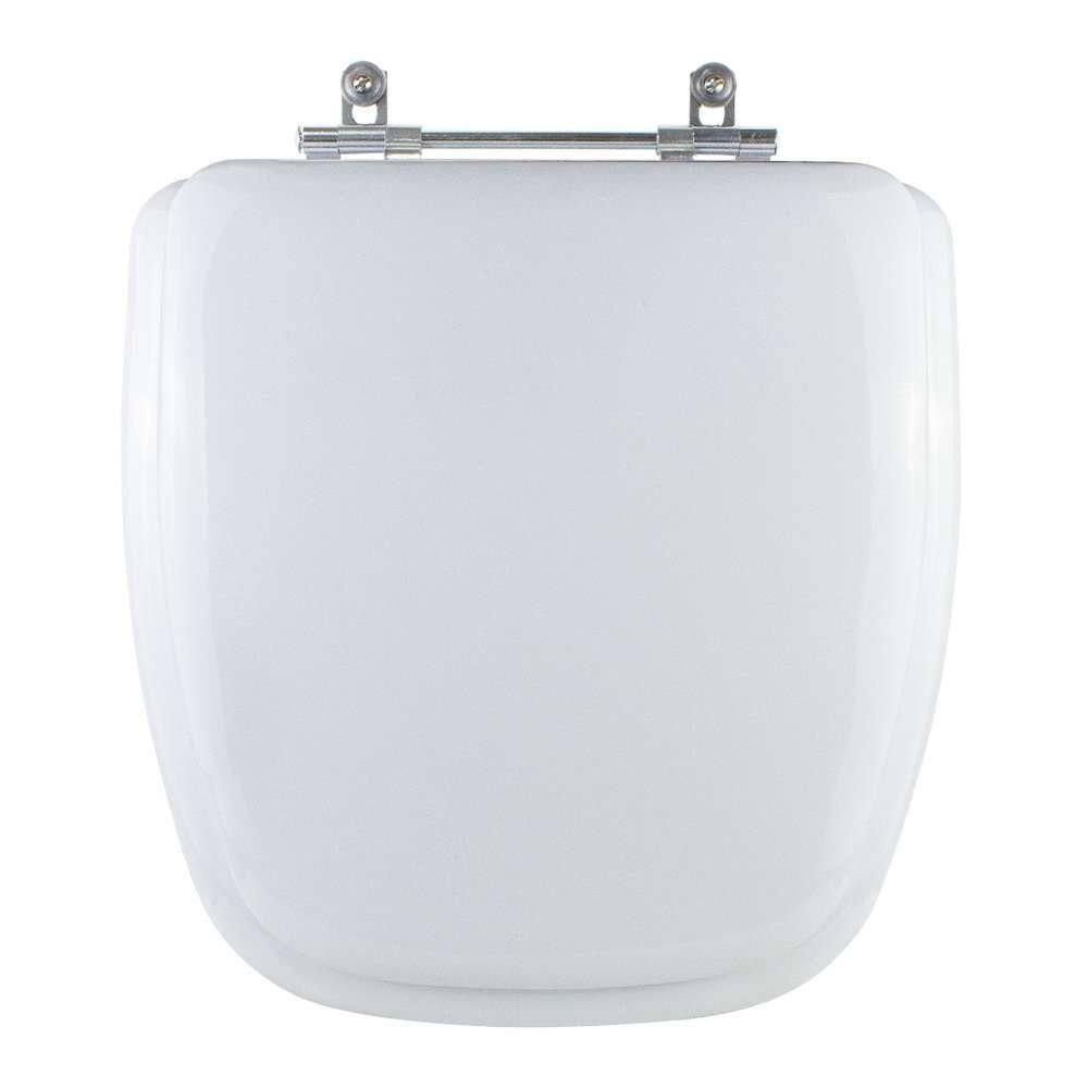 Tampa De Vaso Almofadada City Branco Para Bacia Celite 6lpf