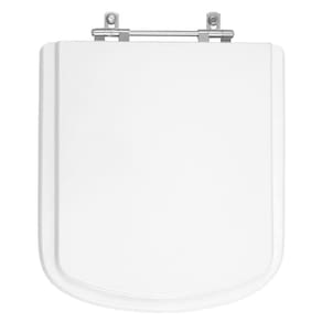 Tampa De Vaso Poliester Hall Branco Para Bacia Roca 6lpf