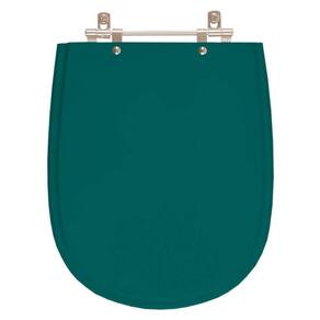 Assento Sanitário Poliester Paris Verde Amazonia Para Vaso Ideal Standard