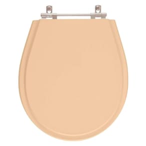 Assento Sanitário Poliester Avalon Papaya Para Vaso Ideal Standard