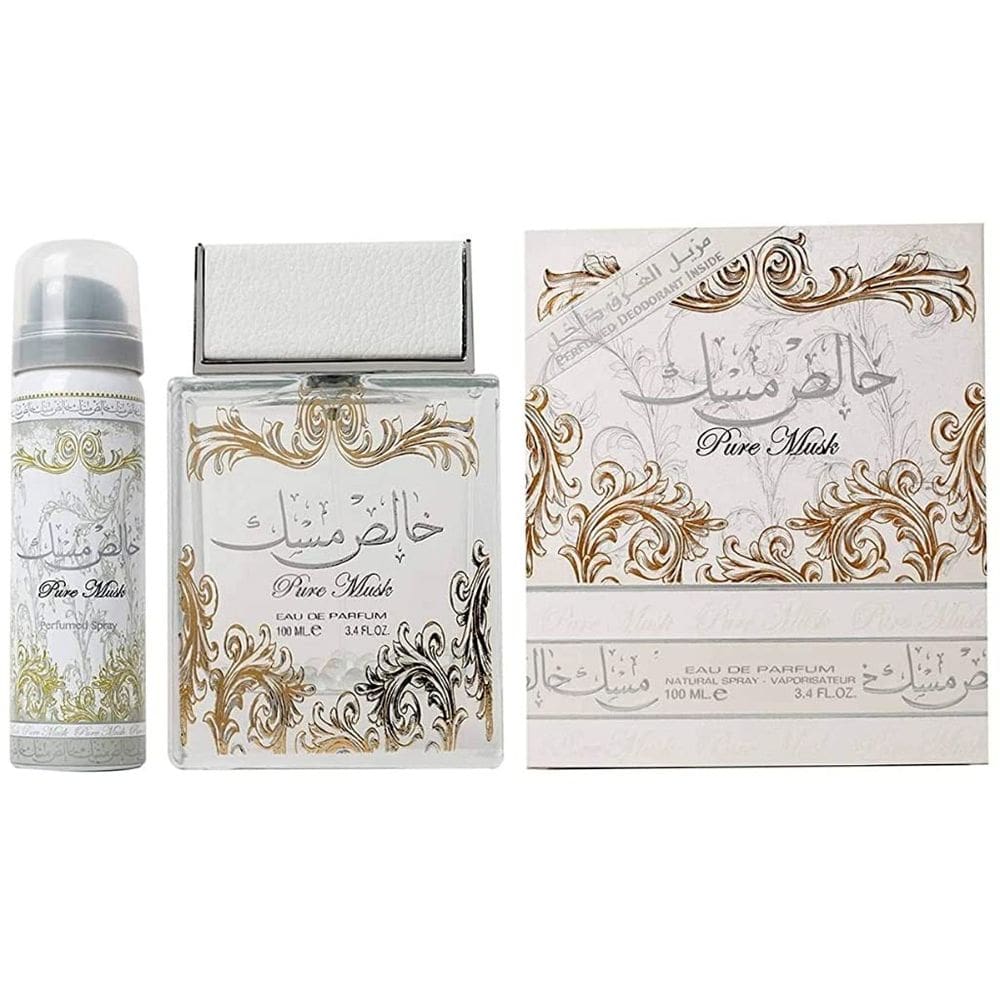 Conjunto de perfumes Lattafa Perfumes Pure Musk Eau de Parfum 100ml