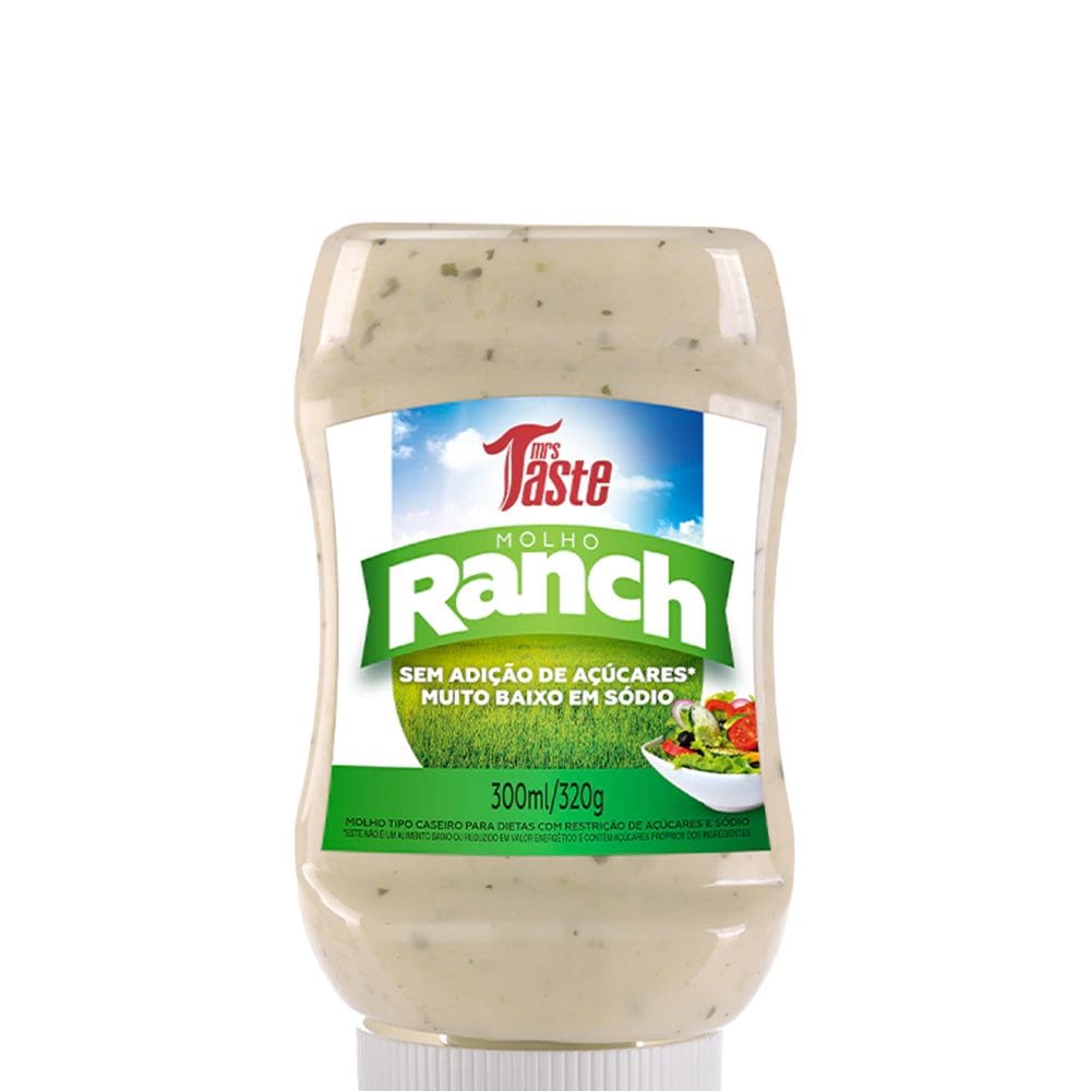 Molho Para Salada Mrs Taste (300ml) Ranch