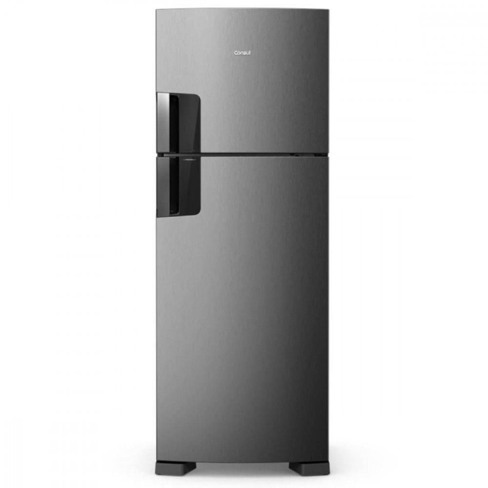 Geladeira Consul 410L Frost Free Duplex Função Turbo e Filtro Antiodor CRM50LK - Inox