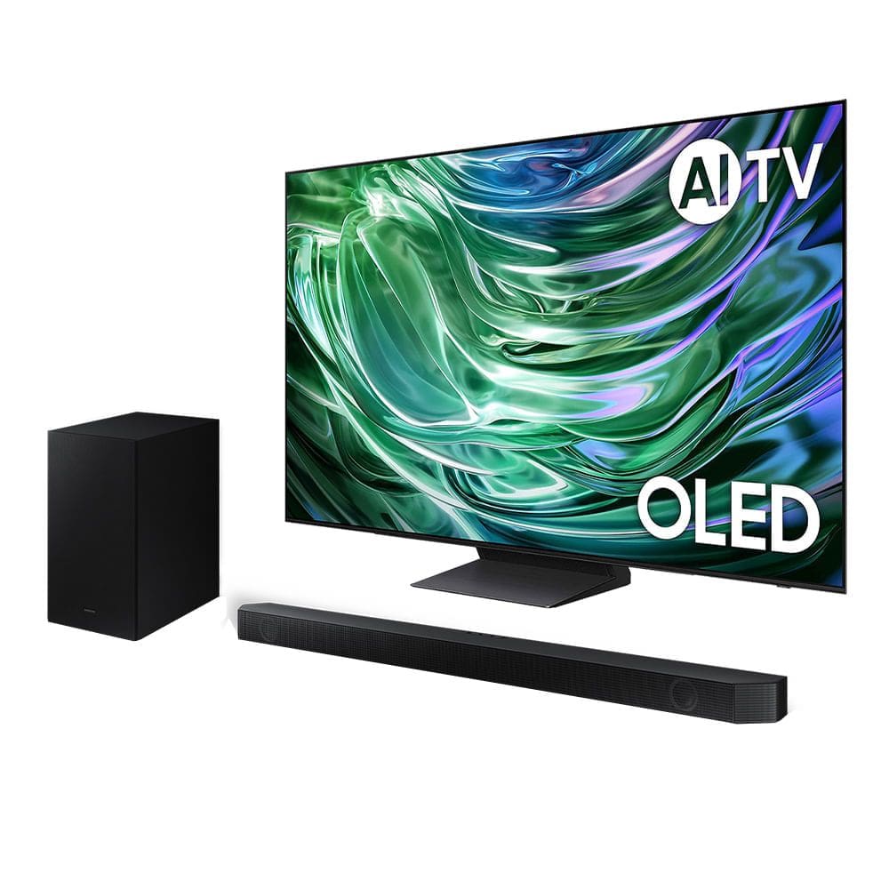 AI TV 55" OLED 4K 55S90D 2024 + Soundbar HW-Q600C
