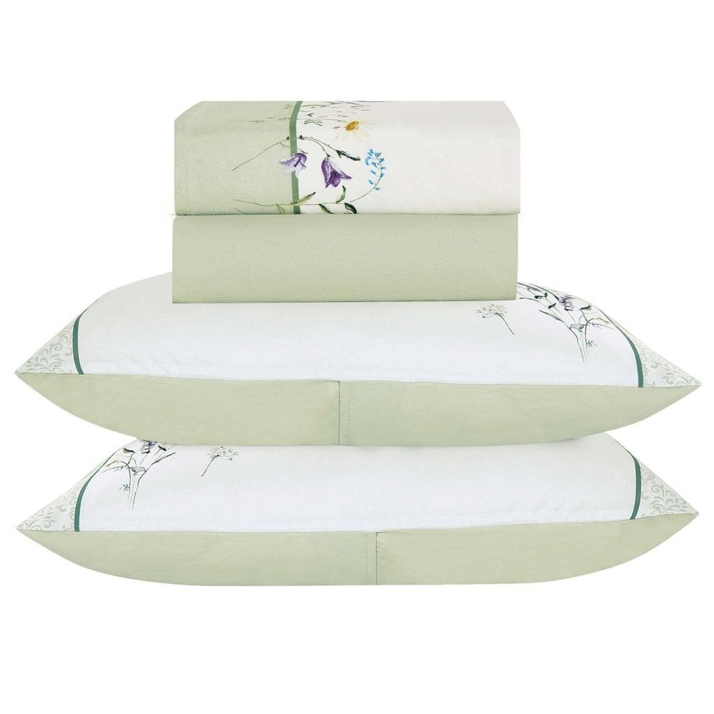 Jogo lençol Casal Garden 4pç 100% Poliéster - Lavan