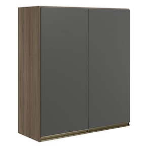 Armario Aereo 2 Portas MDF 60 cm Kali 12205 Carvalho Toq Chumb0 Nicioli