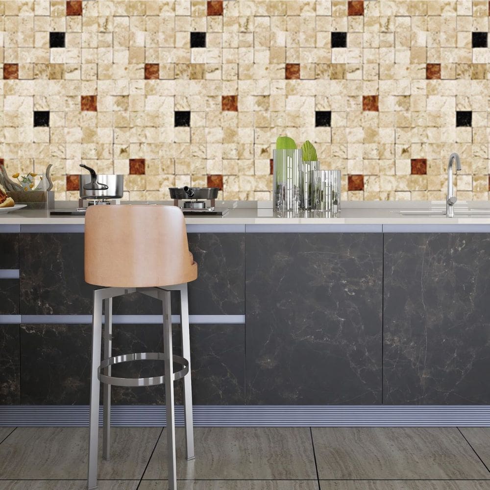 Papel de Parede Adesivo Lavável Sala Quarto Cozinha 3 metros