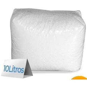 Pérolas De Isopor Bolinhas Fom - Puffs - 10 Litros